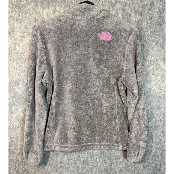 The North Face Osito 2 Gray Breast Cancer Awareness Fuzy Soft Jacket - Medium - Picture 4 of 8